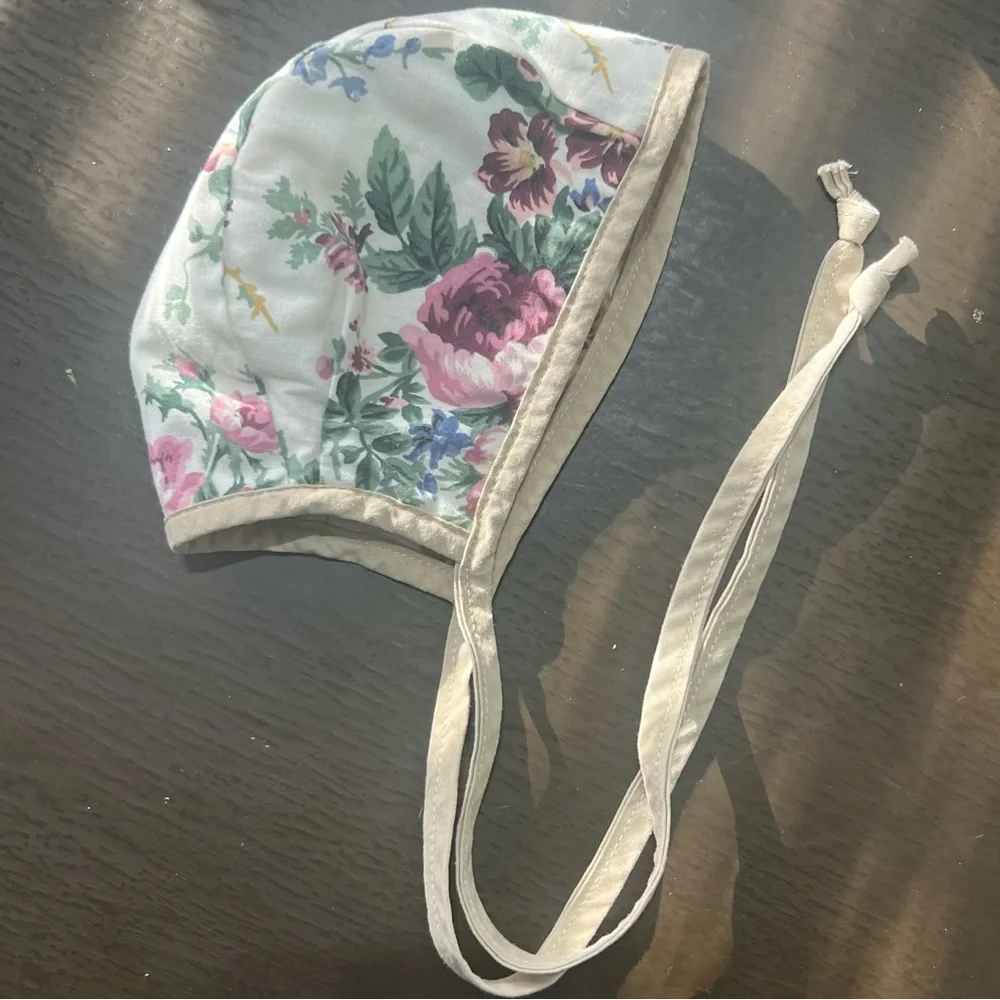 Sweet As April Reversible Floral Bonnet - Picture 3 of 8